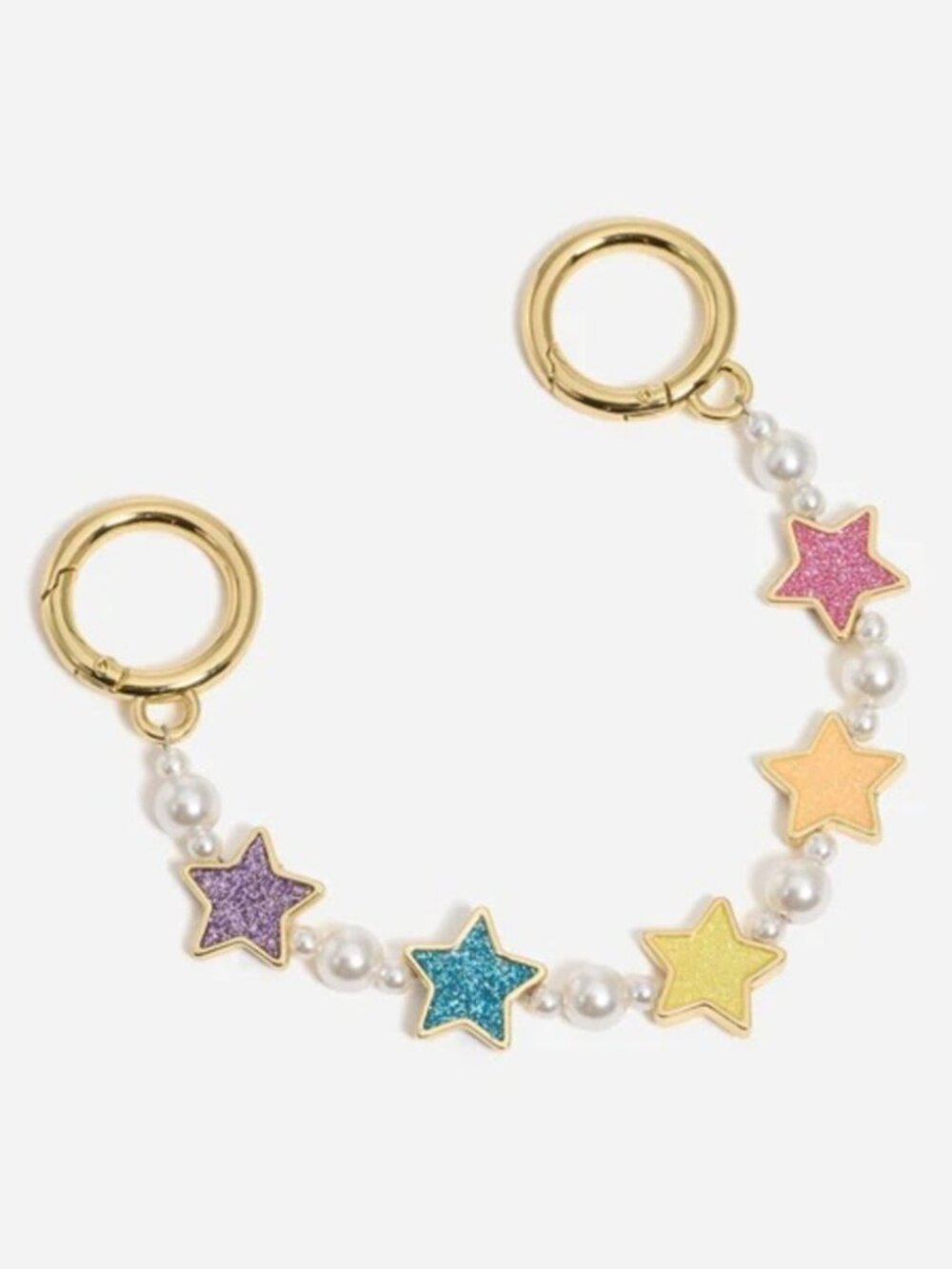 Stoney Clover Lane Park and Beach Star Bag Chain Charm Keychain NWT